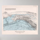 Search for alaska map posters Gulf of alaska