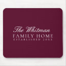 Search for homing mousepads Typography