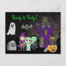 Search for pumpkin birthday cards Haunted house