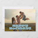 Search for one photo christmas cards Retro
