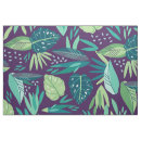 Search for green botanical fabric Tropical