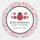 Search for birds baby shower stickers Floral