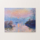 Recherche de seine puzzles Coucher de soleil