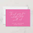 Search for celebrating with us wedding thank you cards Elegant