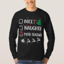 Search for math teacher christmas tshirts Trending