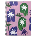 Search for palm tree notebooks Illustration