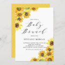 Recherche de watercolor sunflower invitations Botanique