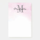 Search for luxury post it notes Simple modern monogram