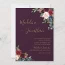 Search for navy and plum wedding invitations Rustic