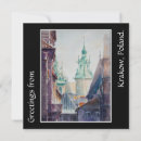 Recherche de pologne vœux cartes Cracovie