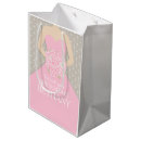 Search for wedding dress gift bags Pink