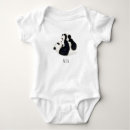 Recherche de corps bébé vêtements Noir et blanc
