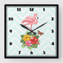 Search for flamingo clocks Leaves