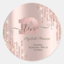 Search for 10th birthday stickers Girly