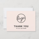Recherche de blush remerciements cartes Rose pâle