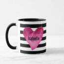 Search for watercolor name mugs Heart