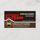 Search for car garage business cards Automotive