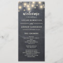 Search for rustic wedding programs Outdoor