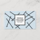 Search for bobby pins business cards Elegant
