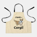 Search for cute corgi aprons Dog lover