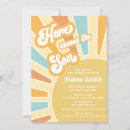 Search for retro baby boy shower invitations Blue