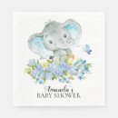 Recherche de safari baby shower napkins Éléphant