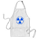 Search for radioactive aprons Danger