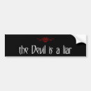 Search for devil bumper stickers Christian