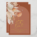 Search for terra cotta wedding invitations Bohemian