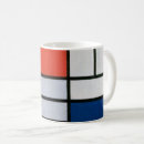 Search for blue composition mugs Mondrian