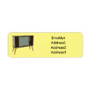 Search for advertisement return address labels Vintage
