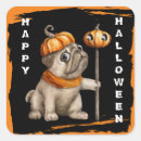 Search for cute halloween dog stickers Jack o lantern