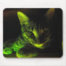 Search for spooky cat mousepads Black