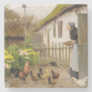 Recherche de poule dessous de verres Coq