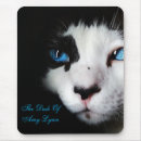 Search for crazy cat lady mousepads Black