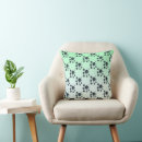 Recherche de vert menthe coussins Abstrait