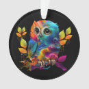 Recherche de hibou fait sur commande ornements Amoureux des oiseaux