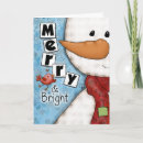 Search for bird christmas cards Merry and bright