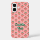 Recherche de fraise iphone coques Fruit