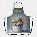 Search for cake decorating aprons Colourful