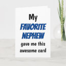 Search for nephew on fathers day cards Funny