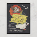 Search for nostalgic witches postcards Pumpkin
