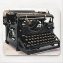 Recherche de machines écrire tapis souris Noir