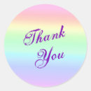 Search for ombre thank you stickers Pretty