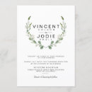Search for watercolor wreath invitations Rustic