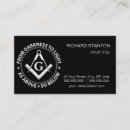 Recherche de maçonnerie cartes visite Freemason