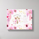 Search for poem canvas prints Pink