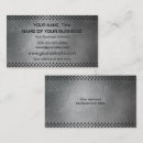 Search for workshops business cards Garage