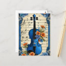 Recherche de violon cartes postales Fleurs