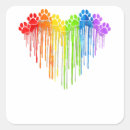 Search for pride paw stickers Rainbow